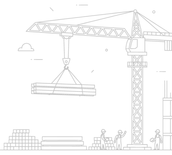 Construction Crane Vector Illustration