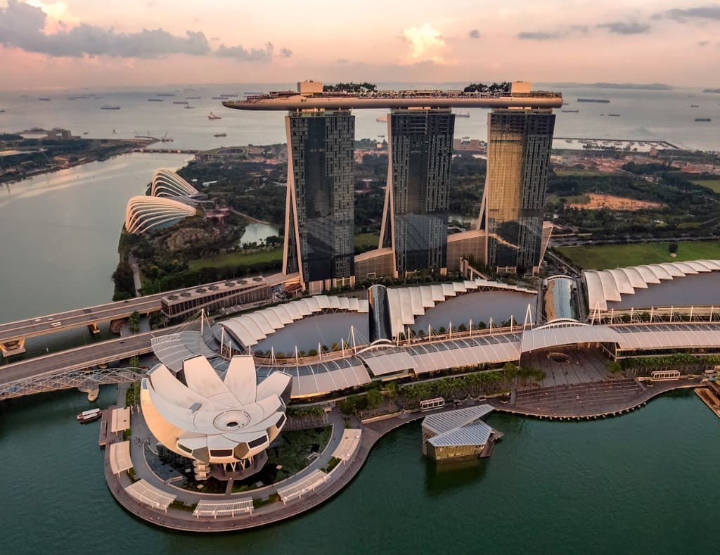 Indira Projects Singapore Location - Marina Bay Sands