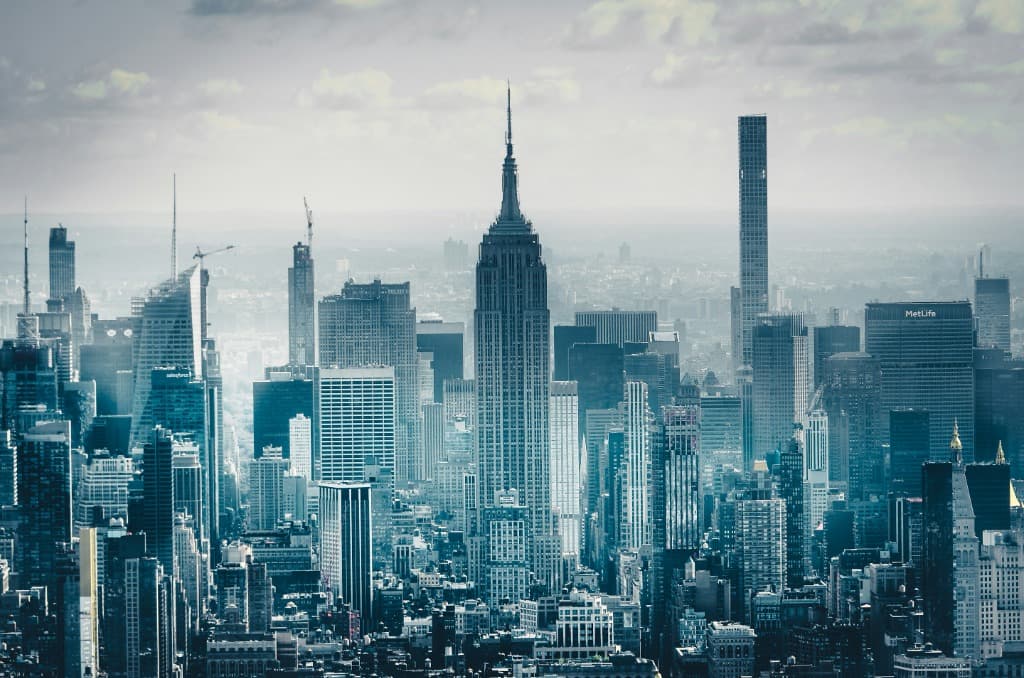 Urban Skyline Architecture Background